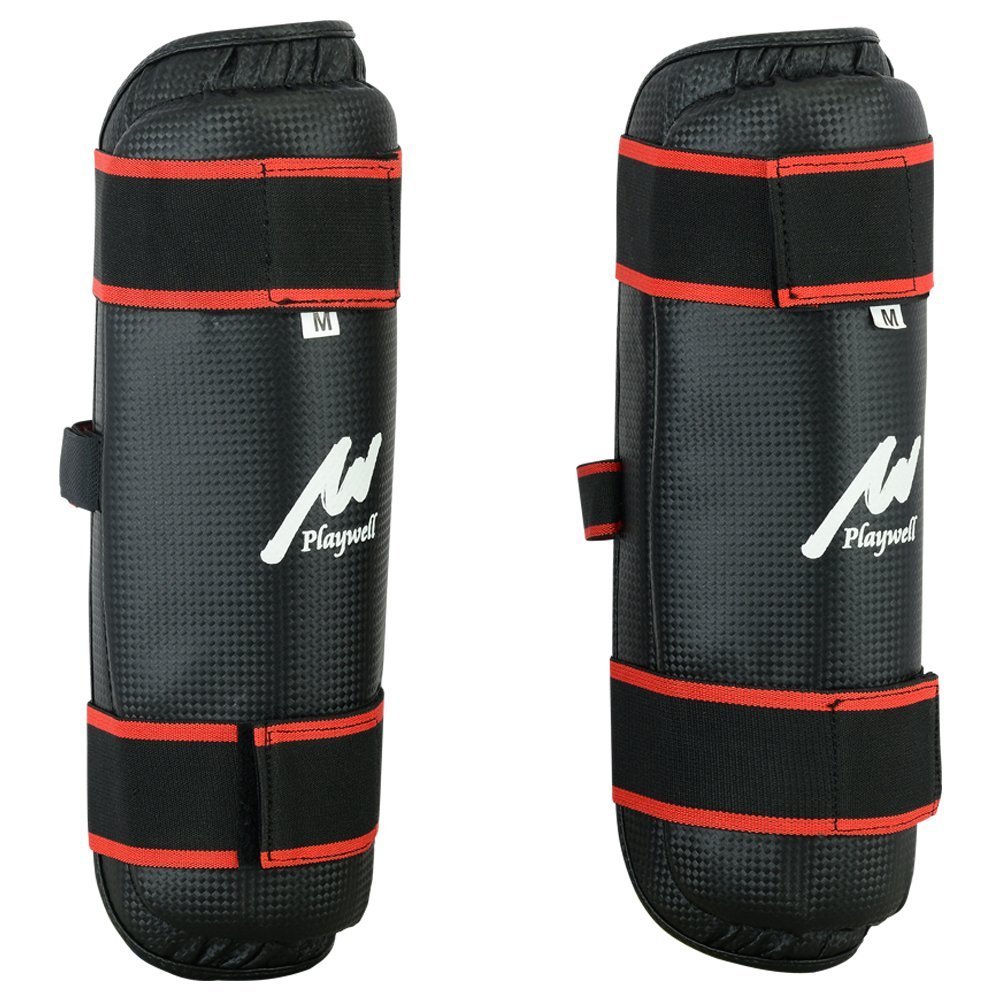 thumbnail interactive-video image 1 of ITP Boxing Shin & Instep Guards – Adult Martial Arts Kickboxing Foot Protector (S-XL) 1 of 6